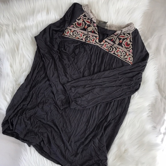 A n t h r o p o l o g i e • Peasant top - Picture 2 of 7